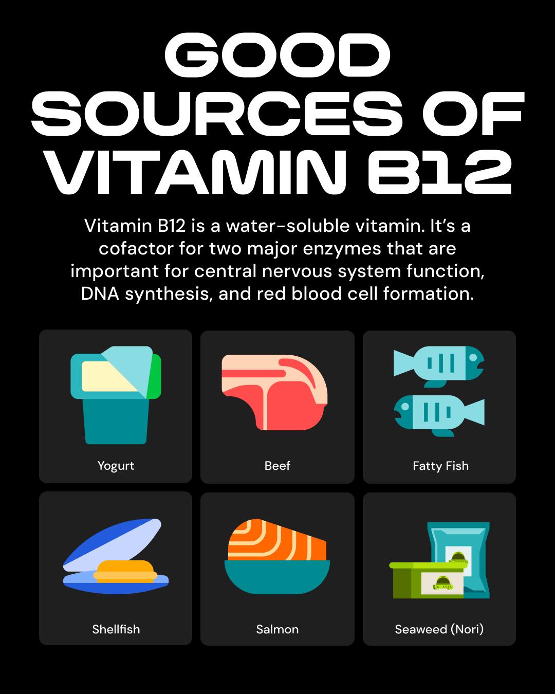 good sources of vitamin b12