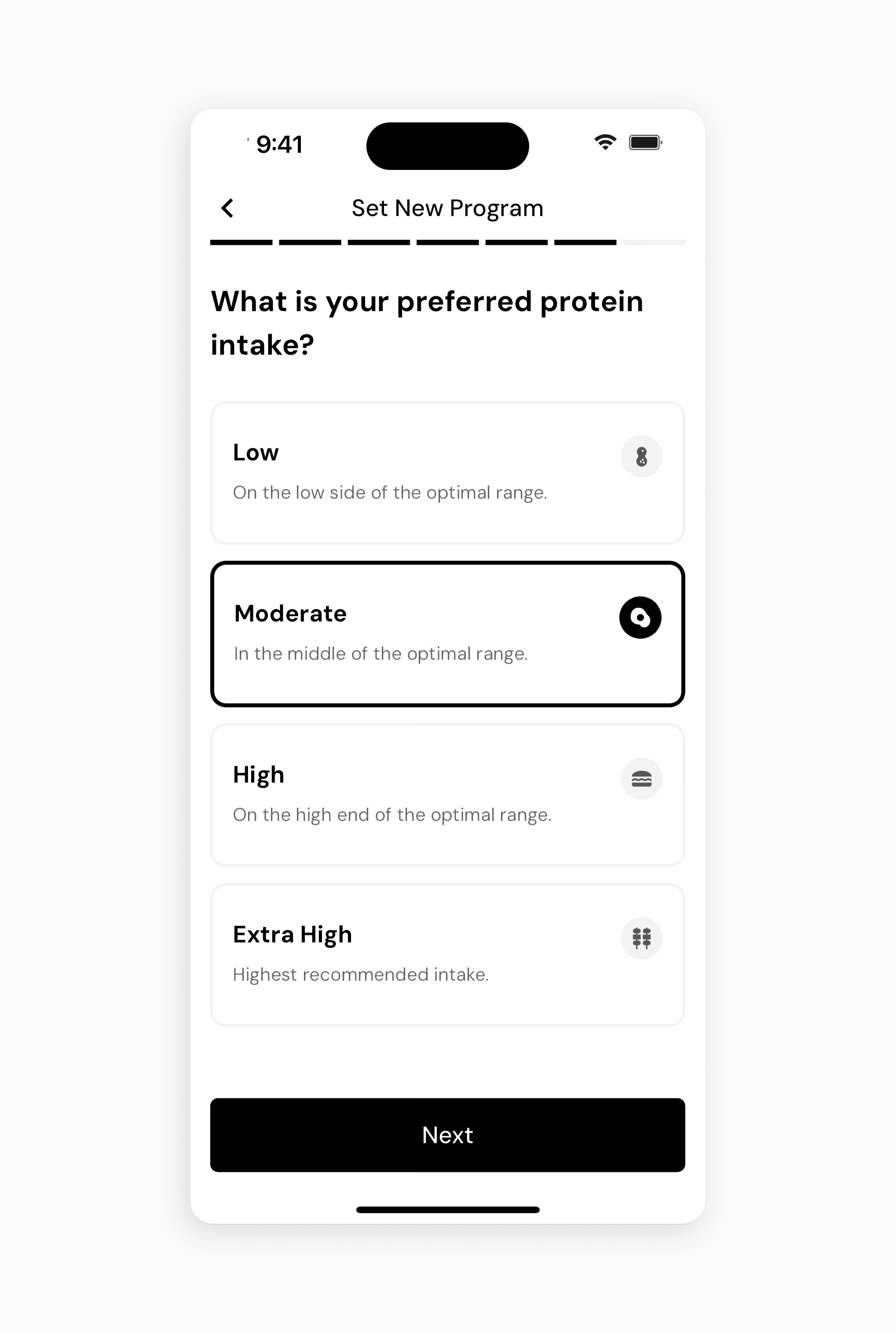 adjust protein