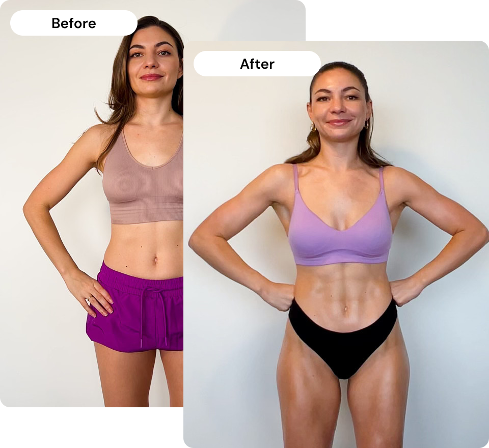 Andriana before and after