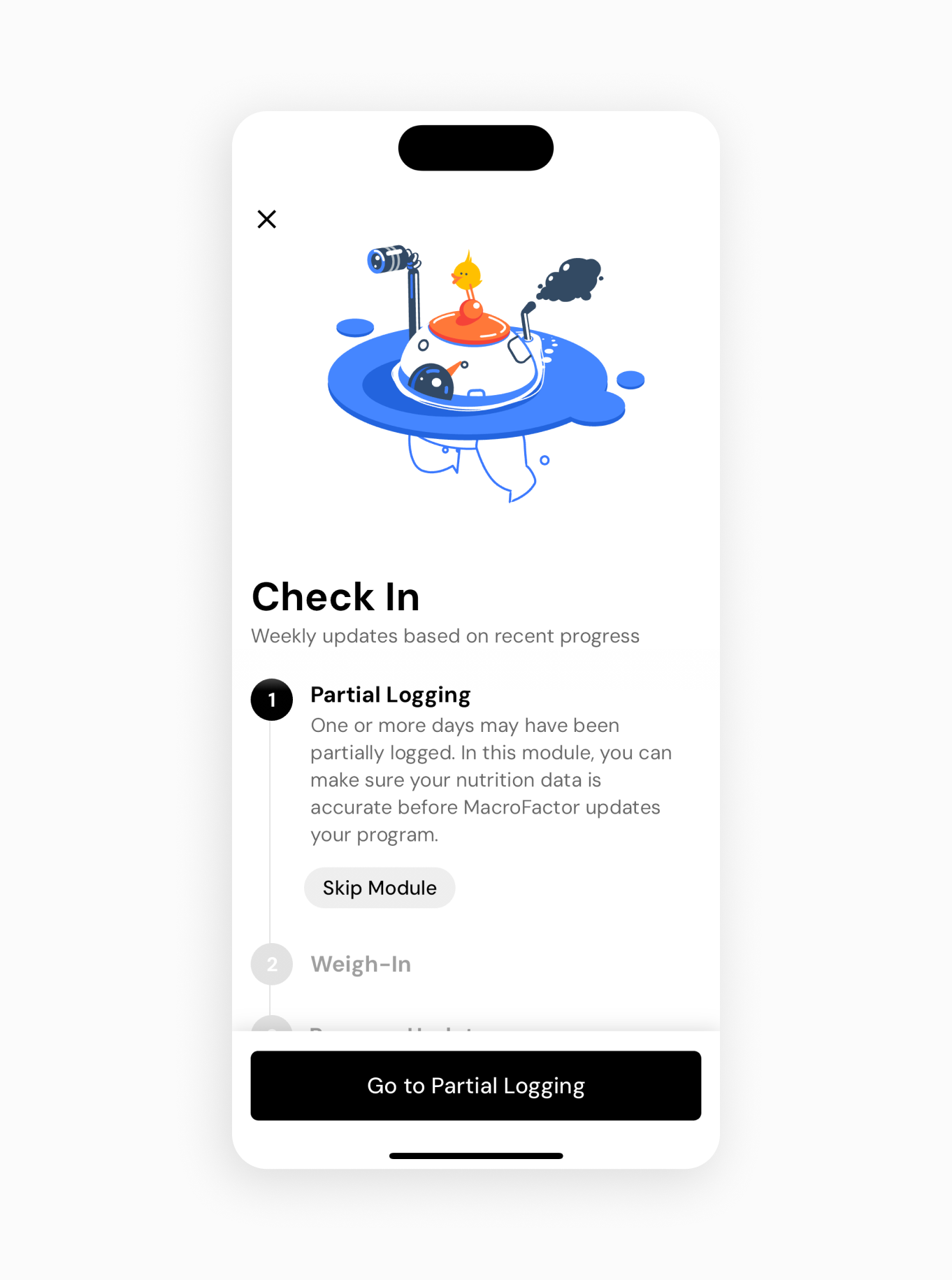 module introduction page